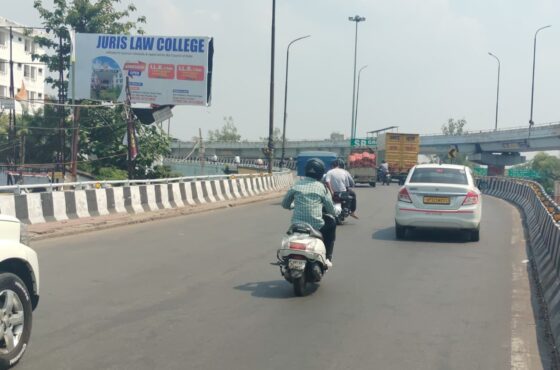 Unipole At Engineering College Flyover